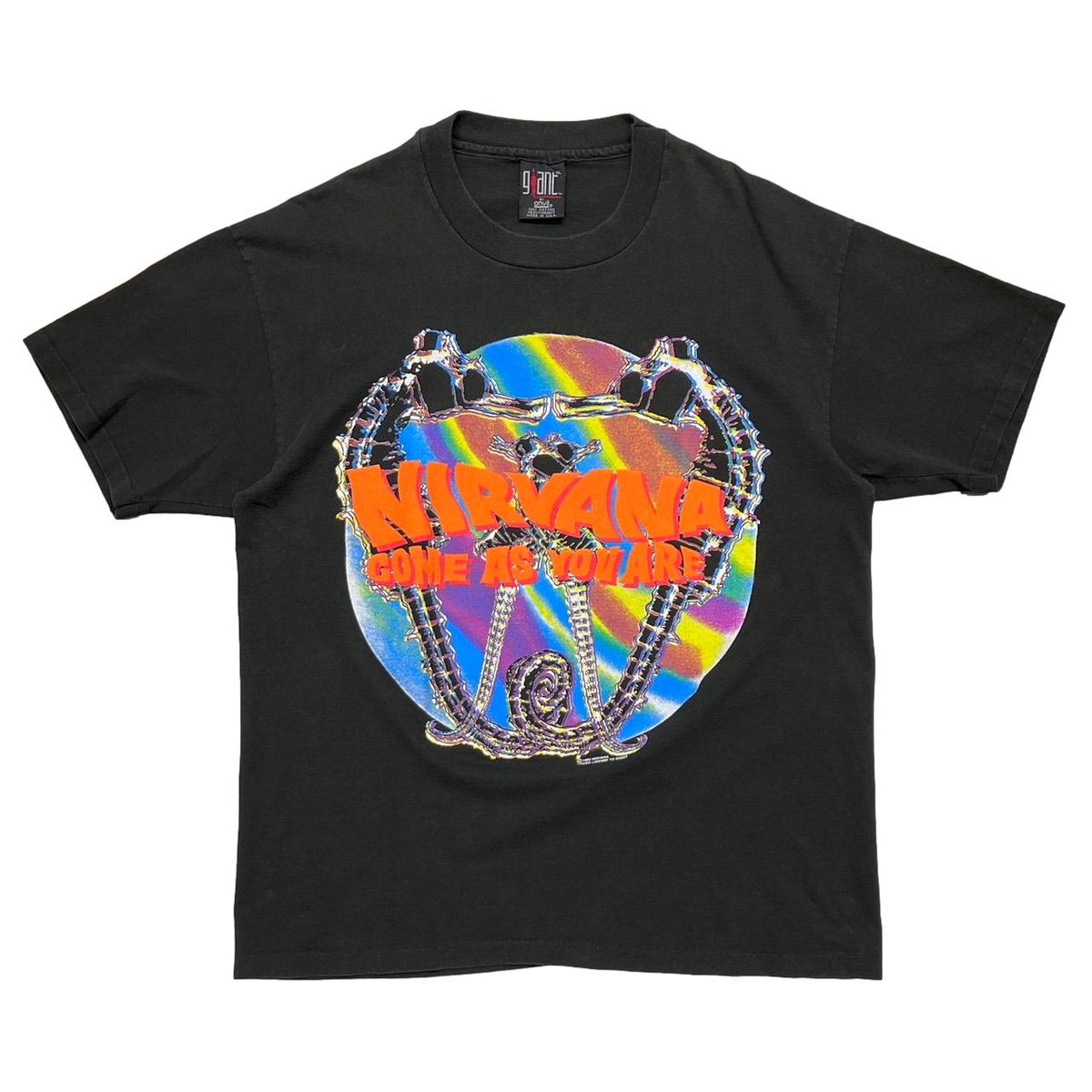 ＷＩＮＤＡＮＤＳＥＡ　 NIRVANA NIRVANA SMILEY S/S TEE – WIND AND SEA