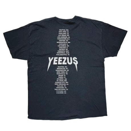 KANYE WEST YEEZUS TOUR BLKKK SKKKN HEAD XL 0921