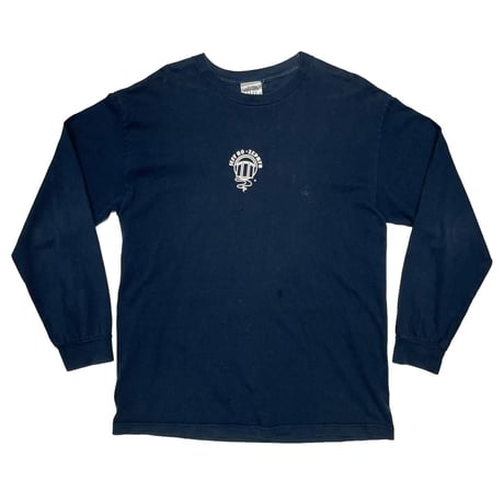 ZEPHYR  LOGO LS TEE NAVY LARGE 2974