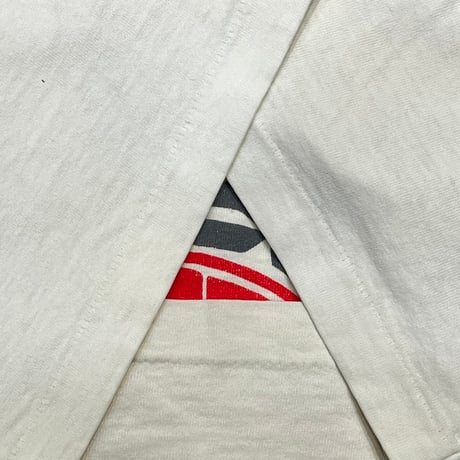 RED HOT CHILI PEPPERS 1991 DOUBLE SIDE Aztec WHITE GIANT BY TEE JAYS XL 3649