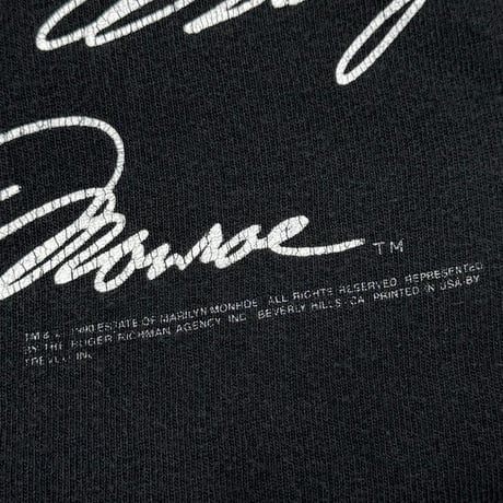 MARILYN MONROE 3 MONROE BACK SIGNATURE FRUIT OF THE LOOM XL 3499