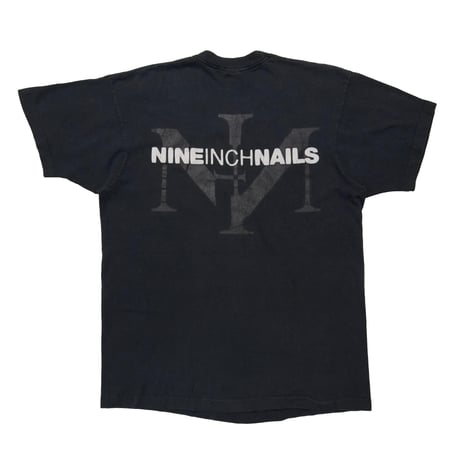 NINE INCH NAILS FLOCKY BOX LOGO FRUIT OF THE LOOM XL 9806