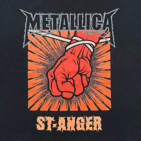 METALLICA ST-ANGER 2003 FRUIT OF THE LOOM LARGE 5859