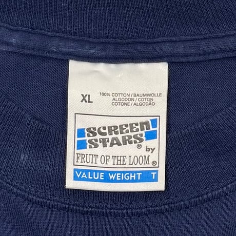 blur SINGLES TOUR 1999 NAVY SCREES STARS XL 0053