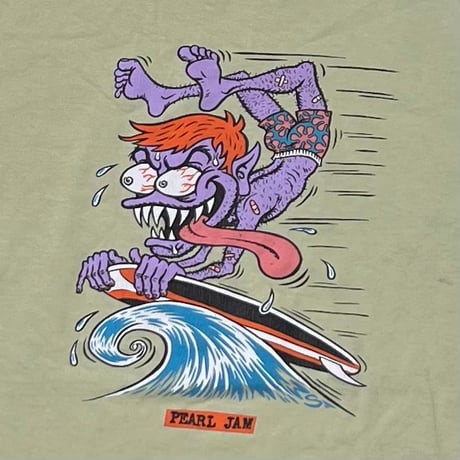 PEARL JAM OUT OF CONTROL SAGE GREEN ANVIL XL 5448