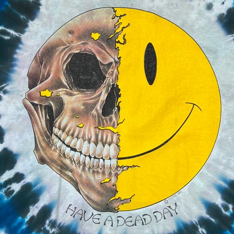 OLD & VINTAGE 1995 HAVE A DEAD DAY BLUE TEIDYE XL 2991