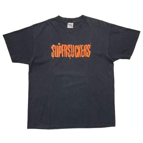 SUPER SUCKERS ORANGE LOGO ONEITA XL 5577