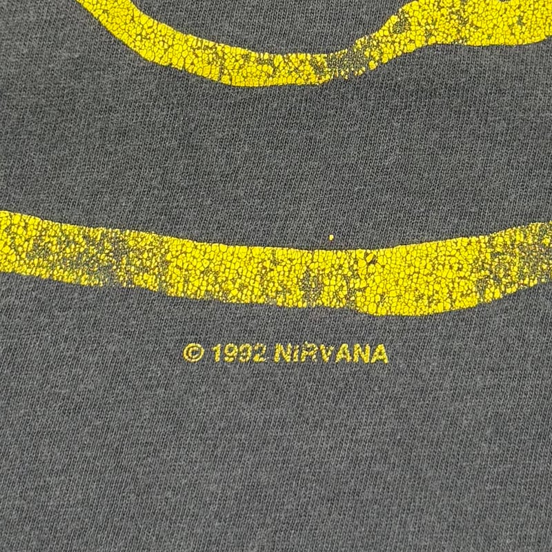 BIGサイズ☆NIRVANA☆非売品ポスター☆ NIRVANA SMILE 1992 LS FITS XL 4650 | greatLAnd