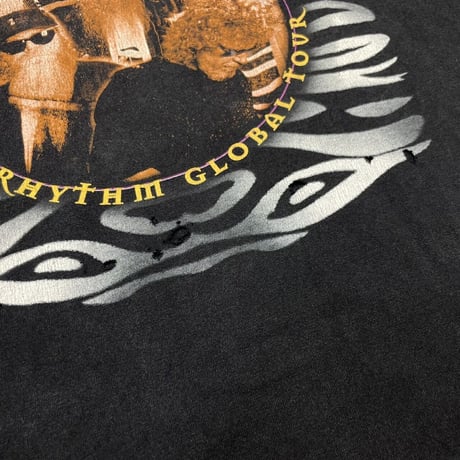 ZZ TOP MEAN RHYTHM GLOBAL TOUR 1997 GIANT FITS XL 9671