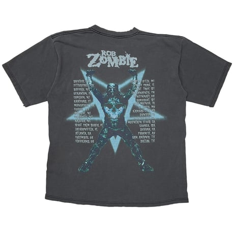 ROB ZOMBIE TOUR DOUBLE SIDE ALL SPORT LARGE 7385