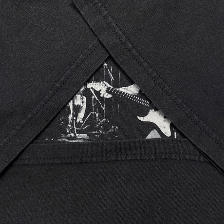 NIRVANA FROM THE MUDDY BANKS OF THE WISHKAH JACKET TEE NAVY ANVIL LARGE 3681