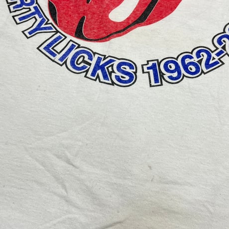 ROLLING STONES FORTY LICKS WORLD TOUR 2002 WHITE DELTA XL 3117