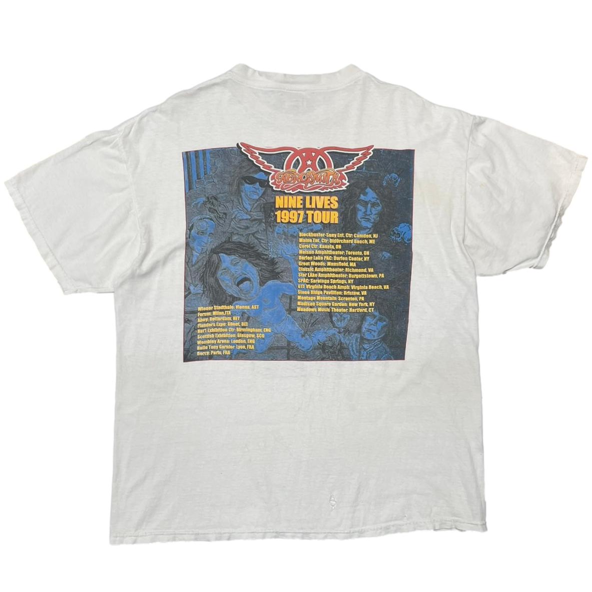 AEROSMITH NINE LIVES TOUR 1997 BOOTLEG WHITE DE