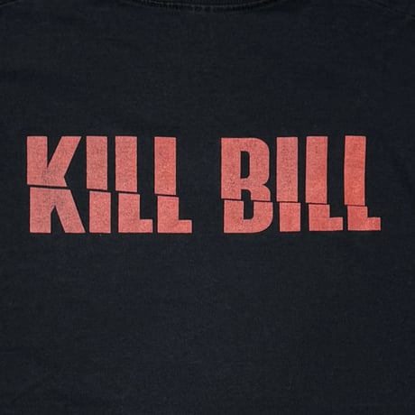 KILL BILL 2003 REVENGE IS NEVER A STRAIGHT LINE MOVIE PROMO FRUIT OF THE LOOM MEDIUM 9293