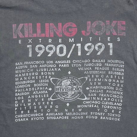 KILLING JOKE EXTREMITIES 1990-1991 FITS LARGE 6387