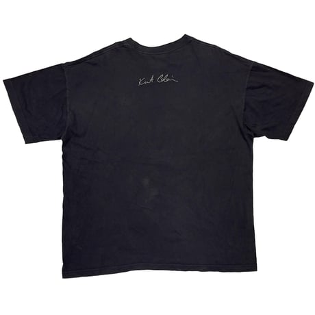 NIRVANA 1998 KURT COBAIN MEMORIAL FACE BLACK GIANT XL 1198