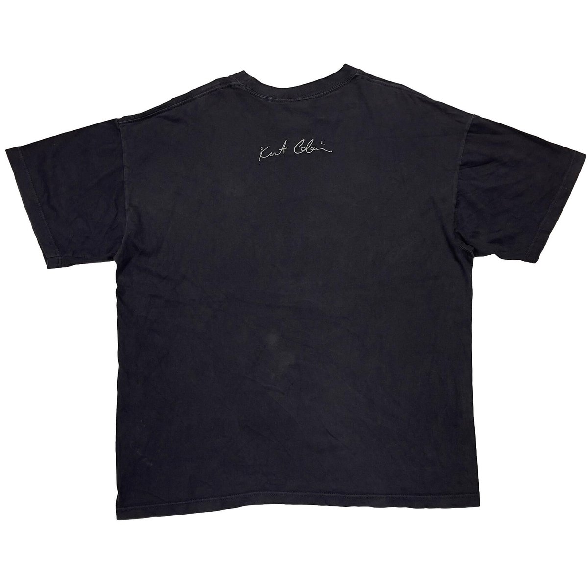 NIRVANA 1998 KURT COBAIN MEMORIAL FACE BLACK GI