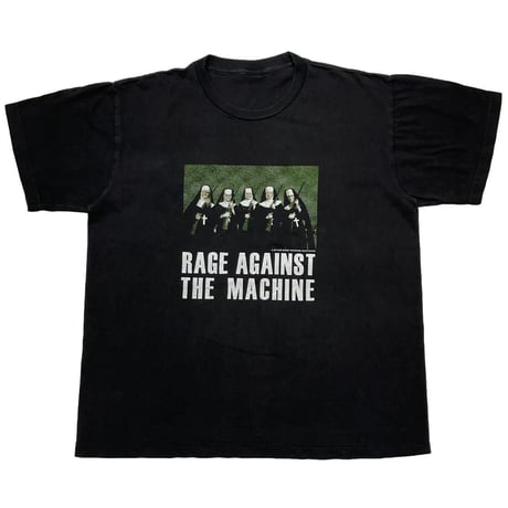 RAGE AGAINST THE MACHINE 1997 NUNS & GUNS BLACK FITS LARGE 0619