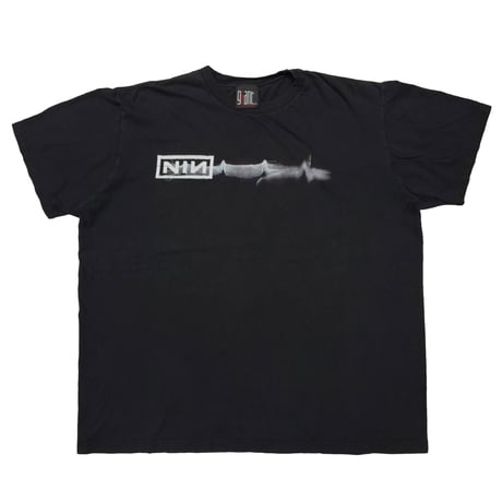 NINE INCH NAILS BOX LOGO WAVEFORM YOU BITE THE HAND THAT FEEDS ? giant XL 4763