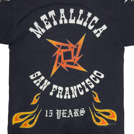 METALLICA SAN FRANCISCO 15 YEARS LS FITS XL 4335