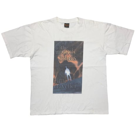 THE MOODY BLUES TIME TRAVELER TOUR WHITE BROCKUM XL 6573