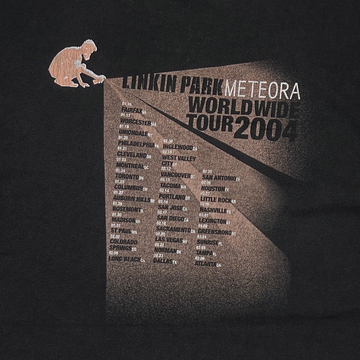 Linkin Park METEORA TOUR パーカー　Mサイズ Linkin Park METEORA TOUR パーカー Mサイズ