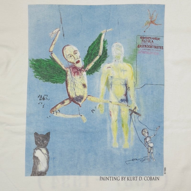 NIRVANA KURT COBAIN MEMORIAL ADULT GIANT XL 141