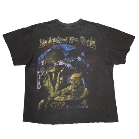 2PAC ALL EYES ONME RAP TEE TOP TAG LARGE 6922