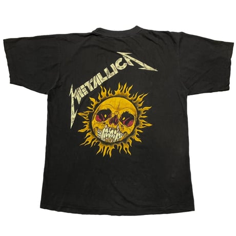 METALLICA 1994 SUMMER SHIT FLAME SKULL EURO XL 2137