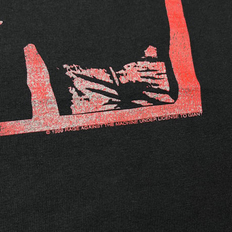 RAGE AGAINST THE MACHINE 1999 MEMBER SILHOUETTE GIANT FITS XL-XXL 4209