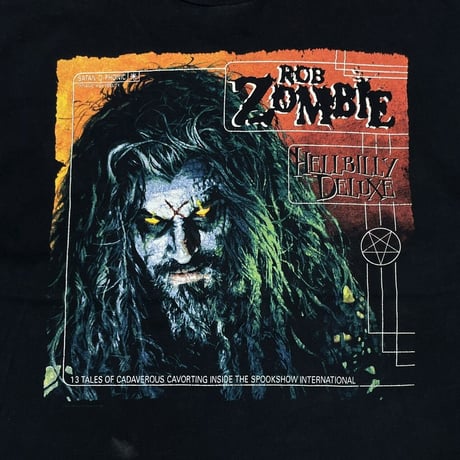 ROB ZOMBIE HELLBILLY DELUXE DOUBLESIDE FITS XL 6206