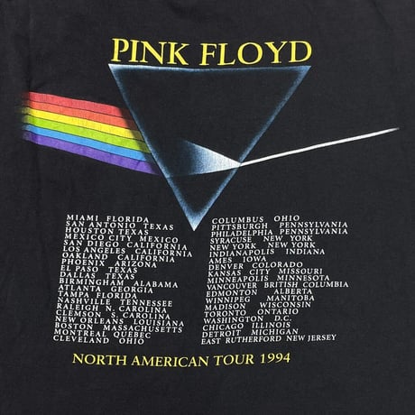 PINK FLOYD NORTH AMERICAN TOUR 1994 BROCKUM XL 8270