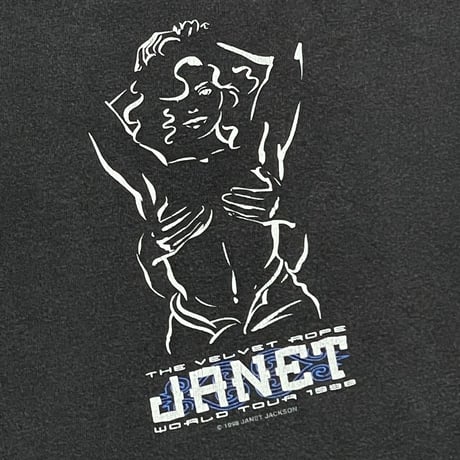 JANET JACKSON THE VELVET ROPE WORLD TOUR 1998 LARGE 5858