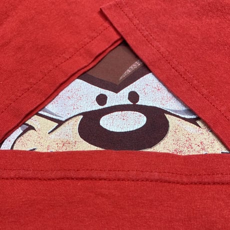 LOONEY TUNES TAZMANIAN DEVIL AND BUGS BUNNY RED XL 87481