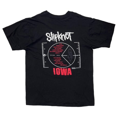 Slipknot IOWA EURO BOOTLEG LARGE 0694