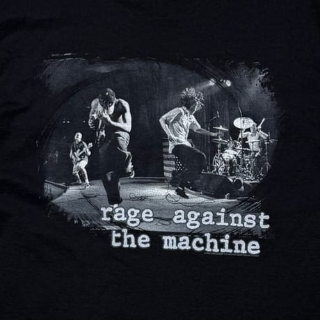 RAGE AGAINST THE MACHINE BACK MEMBER PORTRAIT LS ALSTYLE LARGE 9522