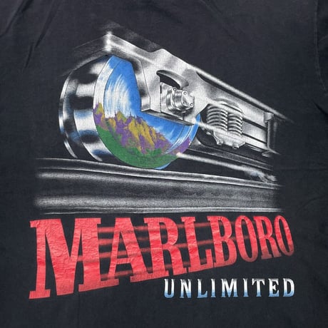Marlboro UNLIMITED RAILROAD POCKET TEE FITS XL 1087