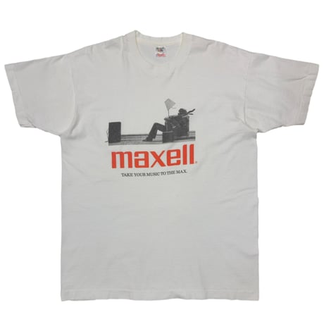 maxell TAKE YOUR MUSIC TO THE MAX FRUIT OF THE LOOM XL 2337