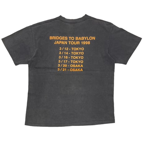 THE ROLLING STONES BRIDGES TO BABYLON JAPAN TOUR 1998 ONEITA LARGE 5529