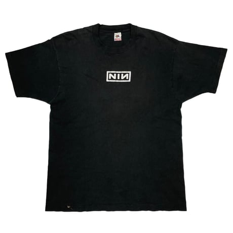 NINE INCH NAILS BOX LOGO FRUIT OF THE LOOM XL 8736
