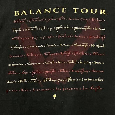 VAN HALEN BALANCE TOUR FITS XL 1615