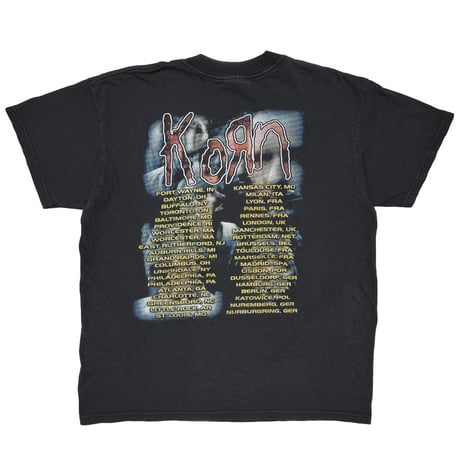 KORN SICK AND TWISTED BOOTLEG GILDAN LARGE 4198