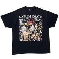 NAPALM DEATH CAMPAING FOR MUSCIAL DESTRUCTION EUROPE 1992 SCREEN STARS XL 7057