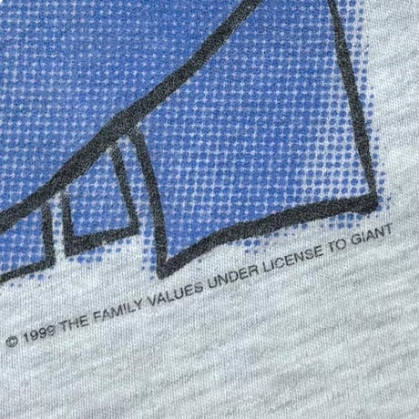 THE FAMILY VALUES TOUR SEGA DREAMCAST PRESENTS 1999 ASH GREY FITS XL 0022