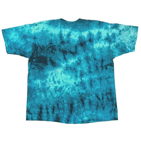 GRATEFUL DEAD 1992 TIE DYE LIQUID BLUE XL 1487