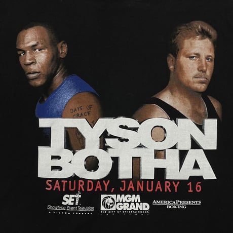 TYSON vs BOTHA SLEEVELES MGM GRAND XL 4053