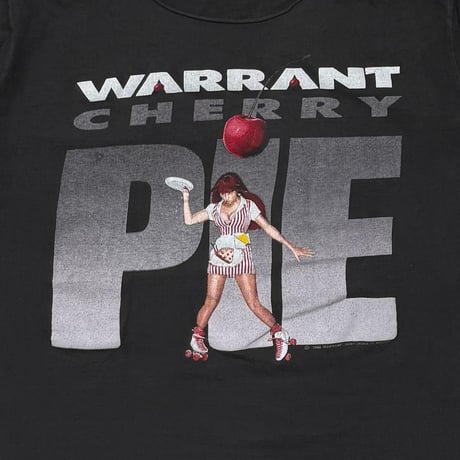 WARRANT CHERRY PIE WORLD TOUR 1990-91 FITS MEDIUM 5563