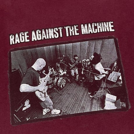 RAGE AGAINST THE MACHINE 1997 NORTH AMERICAN TOUR WINE RED GIANT MEDIUM 5219