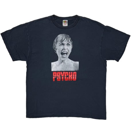 PSYCHO SHOUTING FACE MOVIE PROMO FRUIT OF THE LOOM XL 3488
