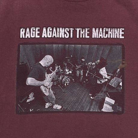 RAGE AGAINST THE MACHINE 1997 NORTH AMERICAN TOUR GIANT XL BURGUNDY 1872